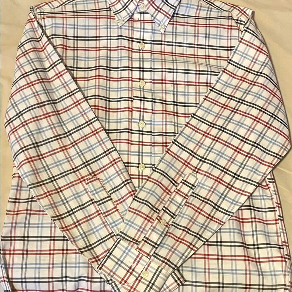 Brooks Brothers Multicolor Plaid Button Down Shirt
